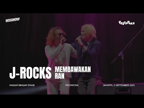 J-ROCKS Membawakan RAN di Pestapora 2025