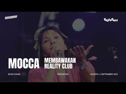 Mocca Membawakan Reality Club di Pestapora 2025