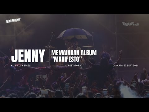 Jenny Membawakan MANIFESTO di Pestapora 2024